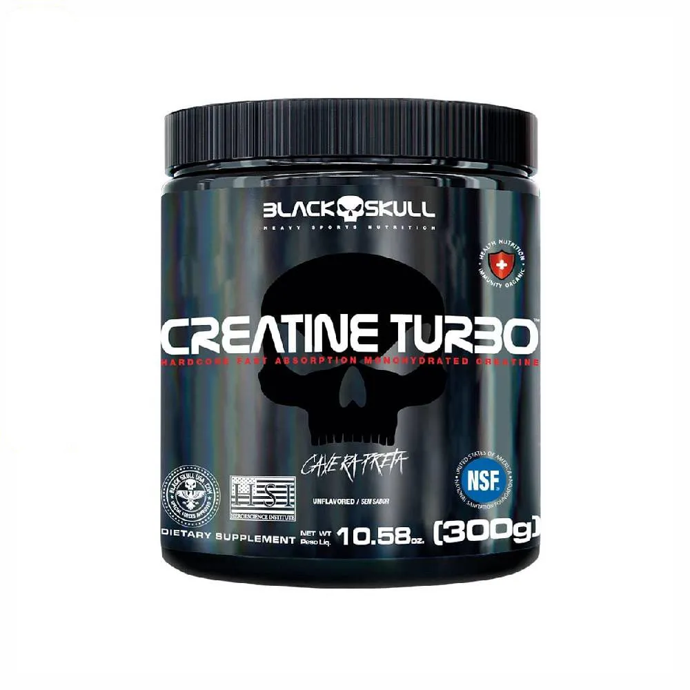 Creatina Black Skull 300g: Vale a Pena?